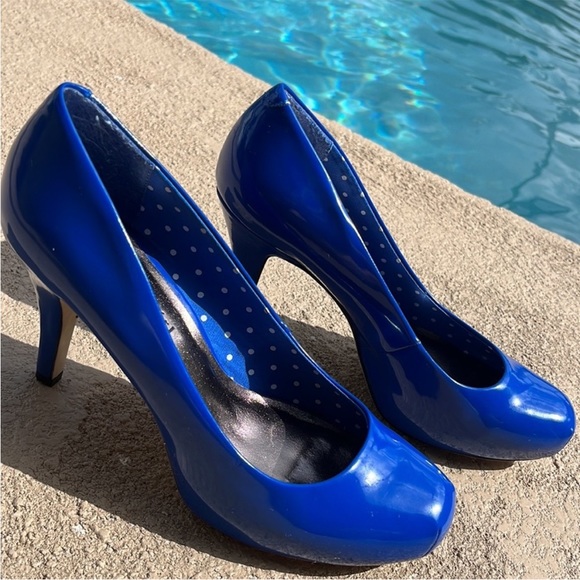 Madden Girl 3 pairs of heels pumps Barbie, hot pink, Blue - Picture 10 of 10